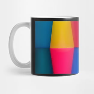 Abstract Multi Coloured Background Mug